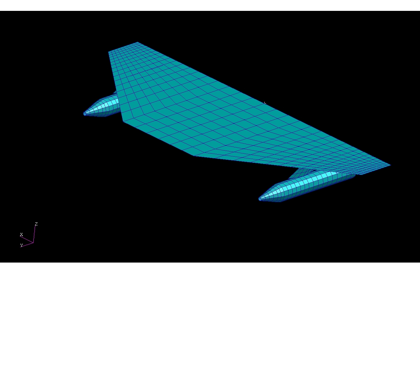 Open Source Fighter MSC. Nastran Structural Model